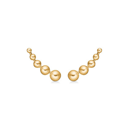 HELENA earrings in 8 karat gold | Danish design by Mads Z