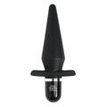 Fifty Shades of Grey vibrerende buttplug i silikone med bred base.