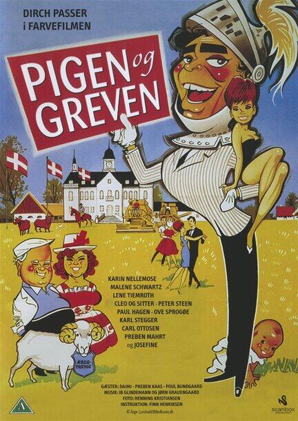 Pigen og Greven, DVD Movie Lystspil