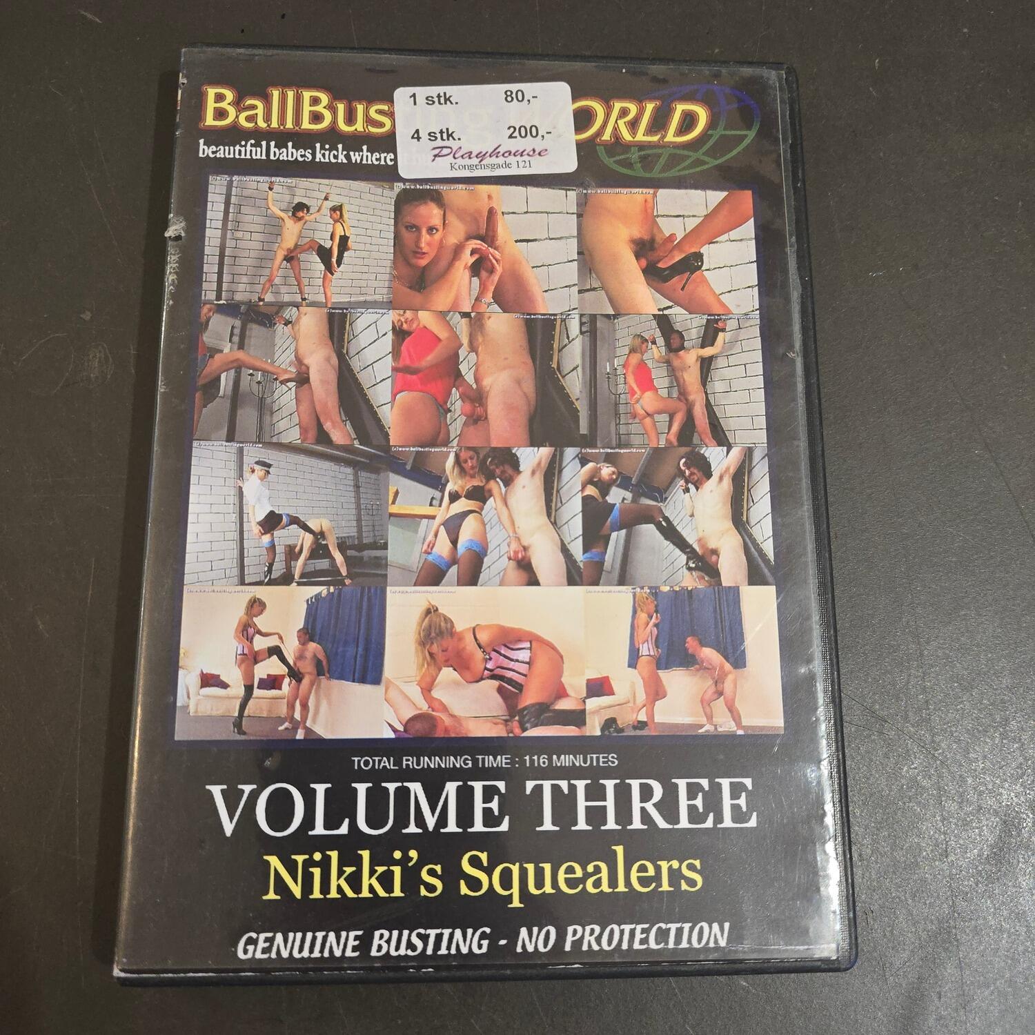 Ballbusting World Volume 3 Nikkis Squealers