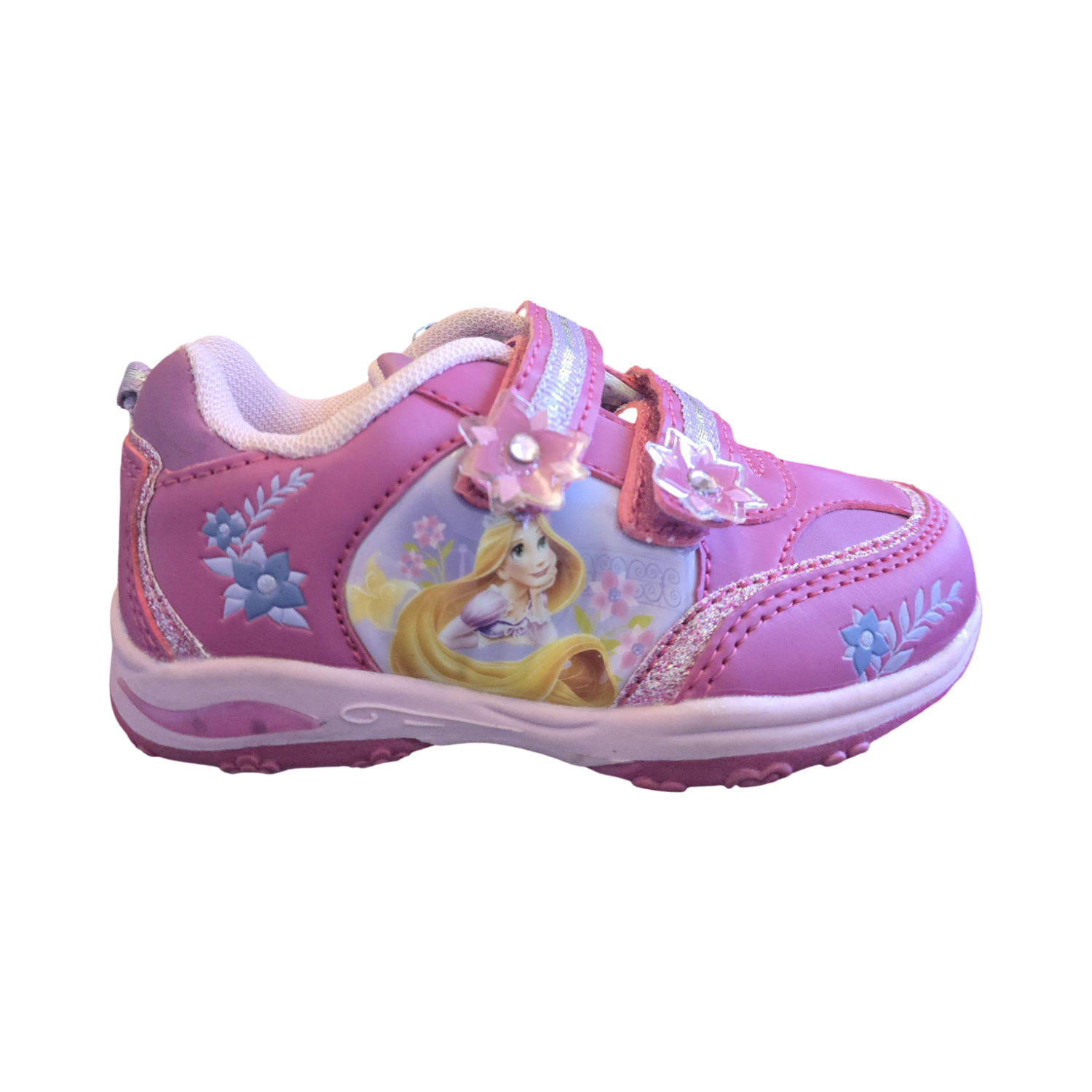 Disney Princess Pink Sneaker Med Velkro - 27
