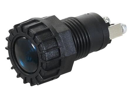 Instrumentlys Farve: BLÅ Med pære 12 Volt Montage hul: Ø17mm. - OEM HELLA LTD 2AA001200001