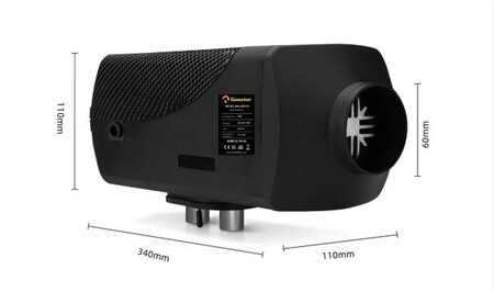 Sunster A2200BS dieselvarmer 2kW med Bluetooth til båd og autocamper