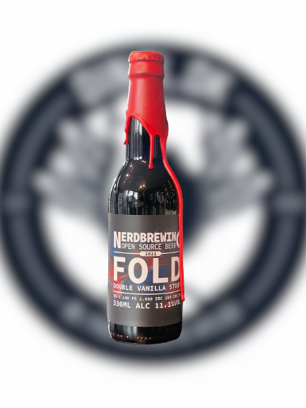 Nerd Brewing - Fold Double Vanilla Stout - DinØl.dk