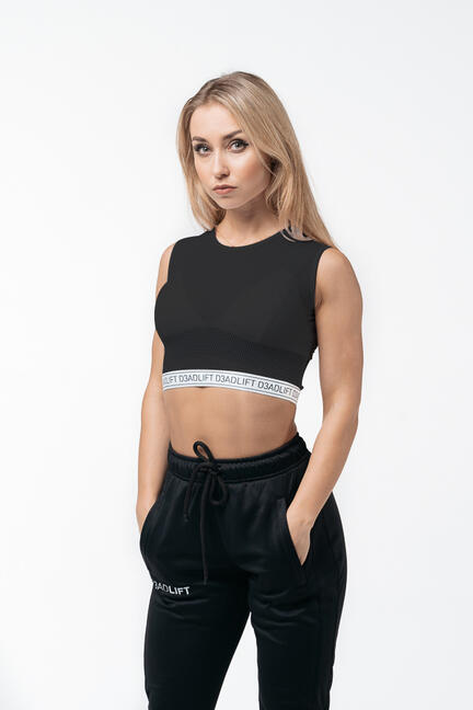 Stony Sportswear, Deadlift, Mesh Top Sæt Sort 1