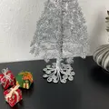 juletræ sølv wire 27cm