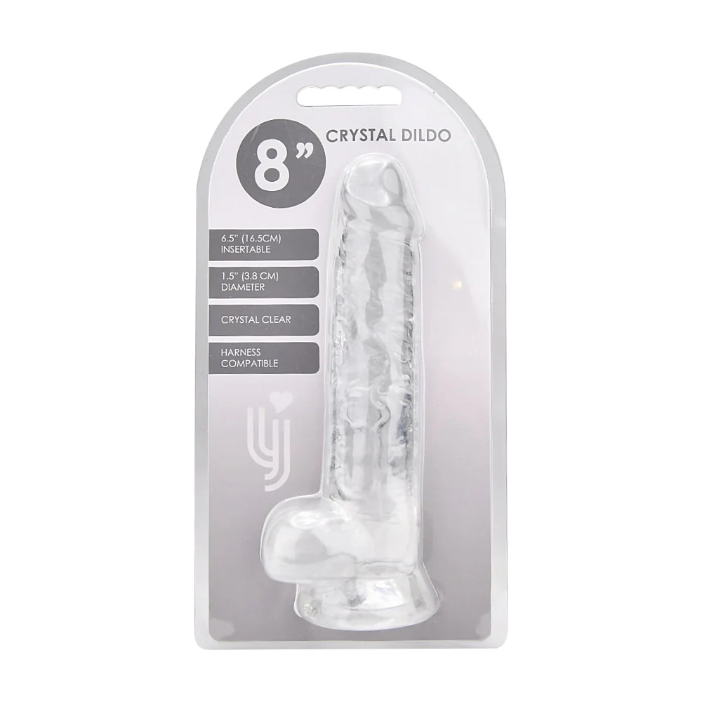 8" Crystal Dildo