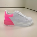 dame sneakers hvid pink