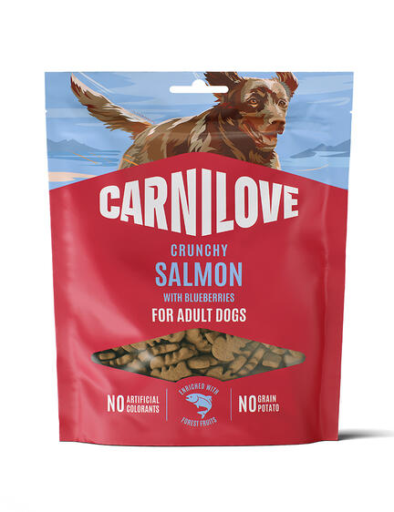 Carnilove Dog Crunchy Snack Salmon with Blueberries 200 g