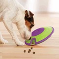 Hund leger med produktet Dog Treat Maze fra Nina Ottosson | Hundelegetøj
