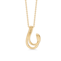 MIRA pendant in 14 karat gold | Danish design by Mads Z