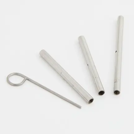 3 knitpro kabel-samlere til knitpros wire og en strammernoegle