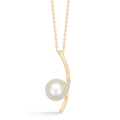 KIMBERLY necklace in 14 karat gold | Danish design by Mads Z