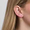 Solara earrings in gold-plated silver - studio.z