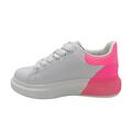 Hvide dame sneakers pink