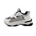 hvide chunky sneakers plateau hvide sko slangeskind størrelse