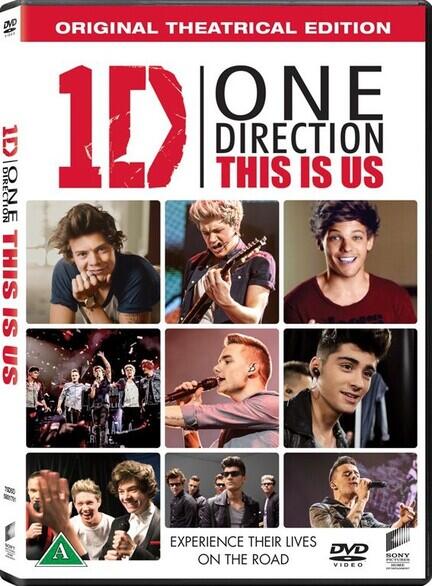 One Direction, This is US, DVD