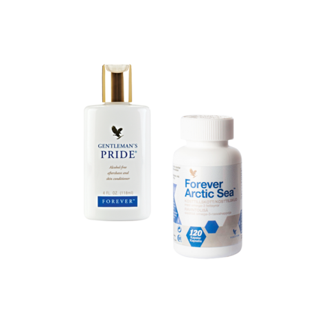 Gentleman’s Pride aftershave, Forever Arctic Sea fiskeoliekapsler