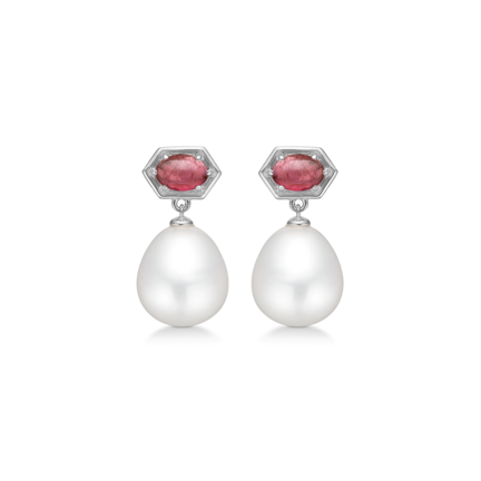 PEARL DELIGHT silver earrings | Danish design by Mads Z