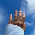 POETRY silver ring | Danish design by Mads Z