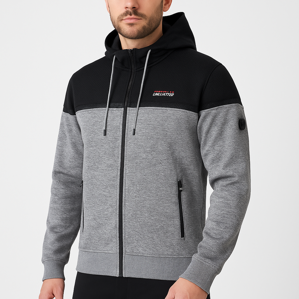 Herre Fleecejakke - Large