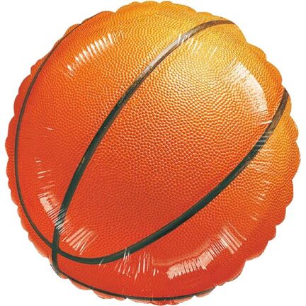 Basketball folie ballon til helium