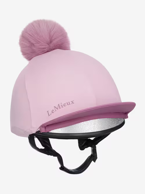 LeMieux SS26 Classique Pom hjelmovertræk - Fondant