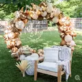 Flot ballonstativ til backdrop - Balloncirkel til leje - DIY ballonpynt leje