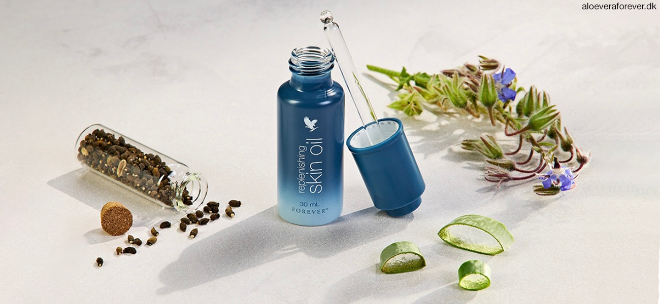 Forever replenishing skin oil - luksusdråber, der giver huden ny glød