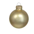 Julekugle med egen tekst guld