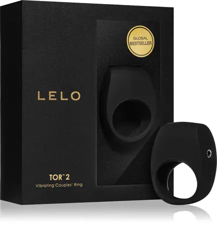 LELO Tor 2 – luksus penisring i silikone med 6 vibrationsmønstre, genopladelig og vandtæt