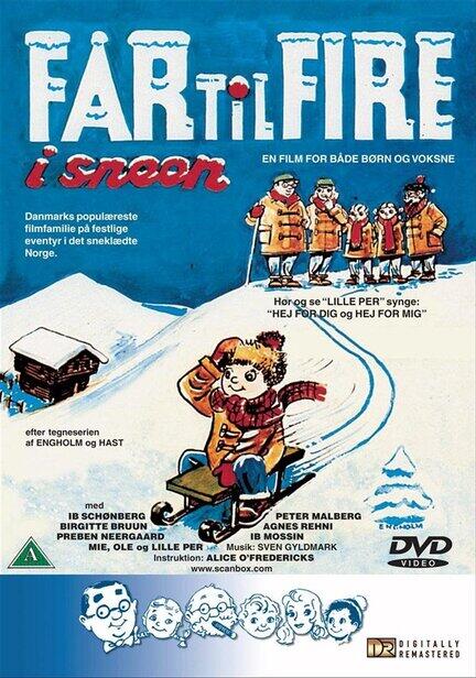 Far til Fire I Sneen, DVD Movie