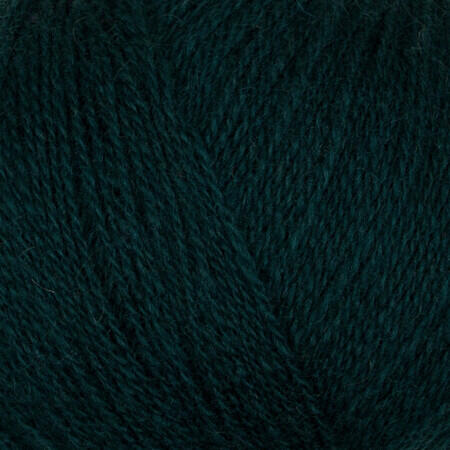 Close up af Gepard garn cashmere lace i farven grøndyb