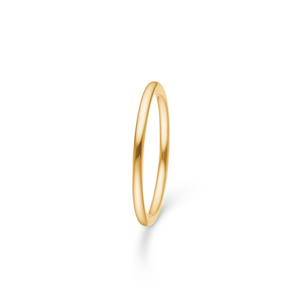 POETRY PLAIN ring in 14 karat gold | Danish design by Mads Z