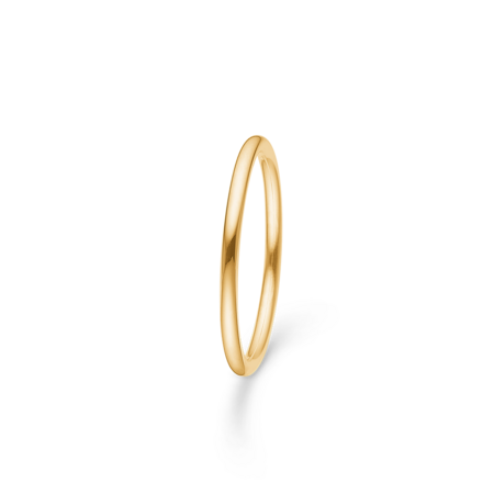 POETRY PLAIN ring i 14 karat guld | Mads Z