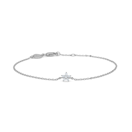 Céleste bracelet in polished sterling silver