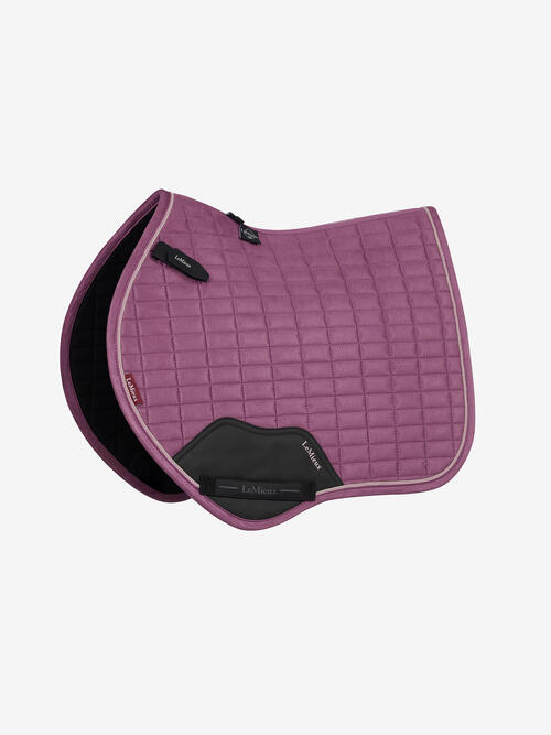 LeMieux Mini Suede Close Contact Square underlag - Mallow