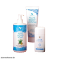 Aloe Ever-Shield Deo, Aloe Liquid Soap og Aloe Body Lotion fra Forever Living