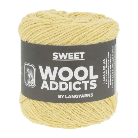 Garnnøgle sommergarnet Sweet fra Lang Yarns i farven gul 14