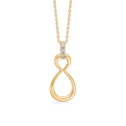 DEVOTION pendant in 14 karat gold | Danish design by Mads Z