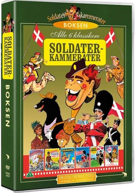 Soldaterkammerater, Rykker ud, På Vagt, På Efterårsmanøvre, På Sjov, På Bjørnetjeneste, DVD Movie
