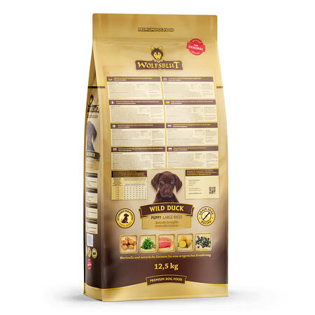 Wolfsblut Wild Duck Puppy Large - 12,5kg