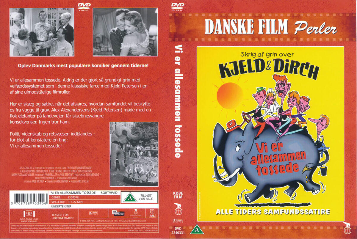 Køb Vi er allesammen tossede hos dvdmanden.dk kun 30,00 kr.