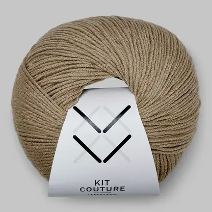 Garnnøgle Wool Cotton fra Kit Couture i farven havre