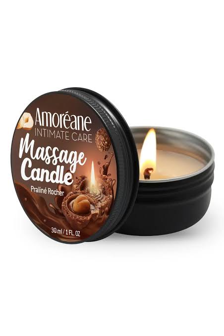 AMOREANE  Massageolie-Lys Rocher Praliné 30 ml