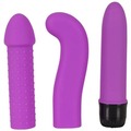 Roterende sexmaskine – sort model med blødt sæde og 3 udskiftelige vibratorer til ham og hende