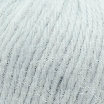 garnnoegle i angora fra mondial i farven lys grå 632