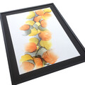 gul orange maleri 60x80