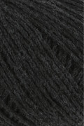 close up af garnnoegle af maerket yak garn fra lang yarns i farven antracit