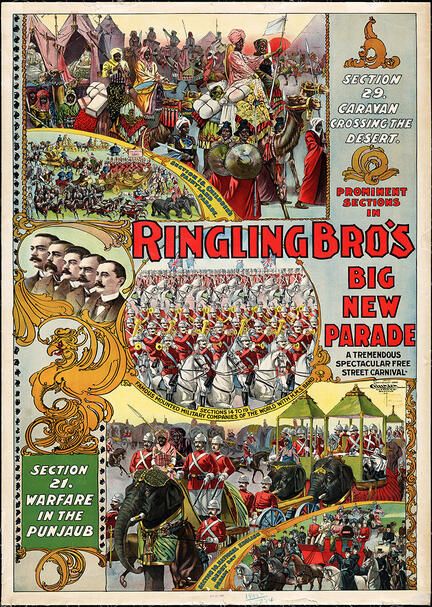fotomester plakat cirkus retro